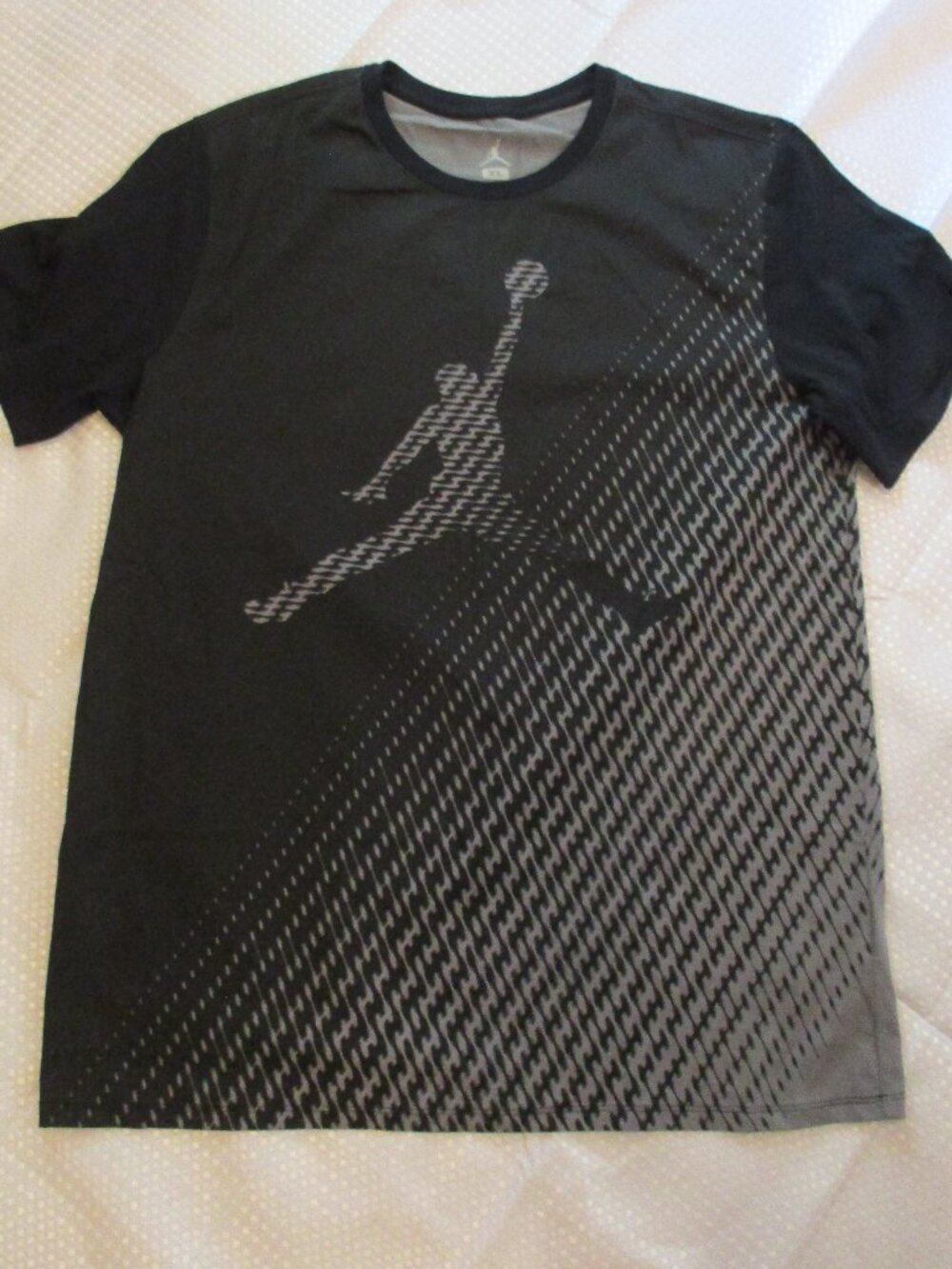 Nike Just Do It Jordan Big Logo Dri-Fit Dual Sided Graphic T-Shirt  Sz. XL